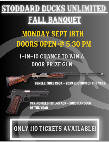 Event Stoddard Ducks Unlimited Fall Banquet 