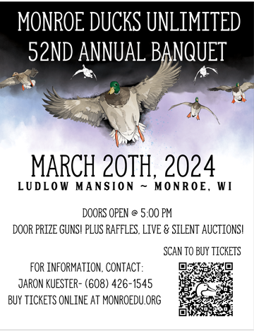 Event Monroe Ducks Unlimited 52nd Annual Banquet