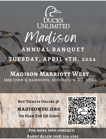 Event Madison Ducks Unlimited - NEW DATE