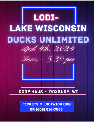 Event Lodi/Lake Wisconsin Ducks Unlimited Banquet