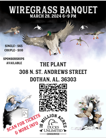 Event Wiregrass Chapter " Night out for Conservation" - Dothan