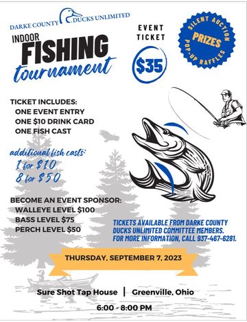 Event Darke County DU Indoor Fishing Event