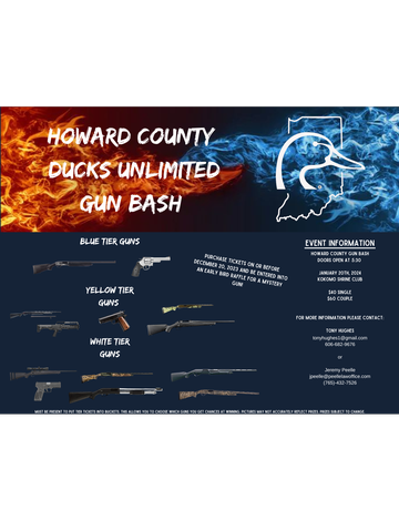 Event Howard County Ducks Unlimited Gun Bash