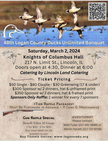 Event 48th Logan County Ducks Unlimited Banquet