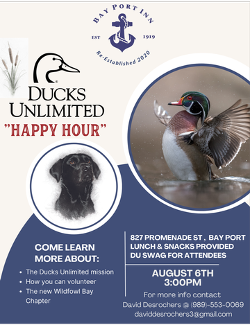 Event Wildfowl Bay Chapter Happy Hour