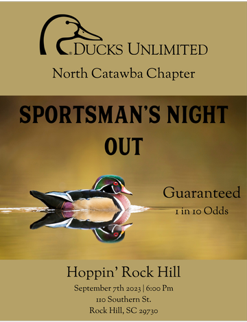 Event North Catawba DU Sportsman's Night Out at Hoppin' in Rock Hill