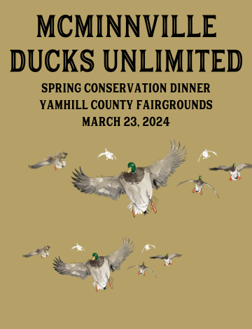 Event McMinnville Ducks Unlimited Banquet