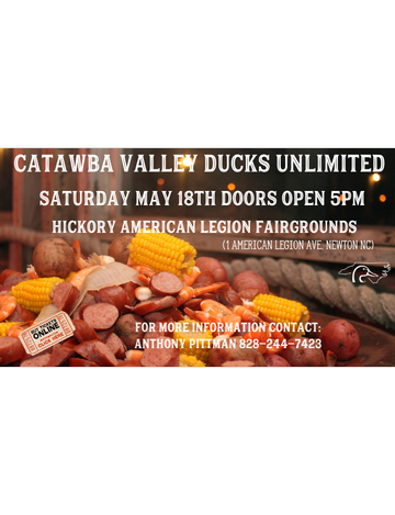 Event Catawba Valley (Hickory) DU Low Country Boil