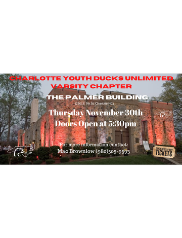 Event Charlotte Youth For Conservation Ducks Unlimited Banquet