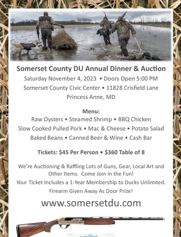 Event Somerset County DU Dinner & Auction