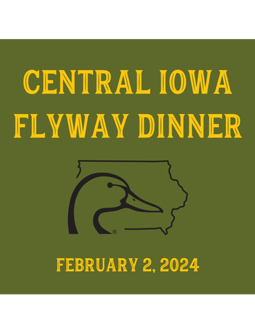 Event Central Iowa Flyway Dinner- Grinnell