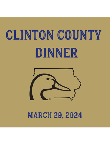 Event Clinton County Dinner- Welton, IA