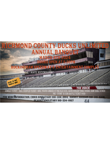 Event Richmond County Ducks Unlimited Banquet