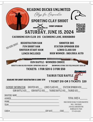 Event Reading Sporting Clay Shoot 