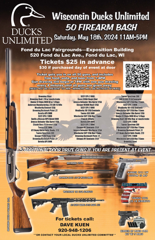 Event Wisconsin Ducks Unlimited Gun Bash