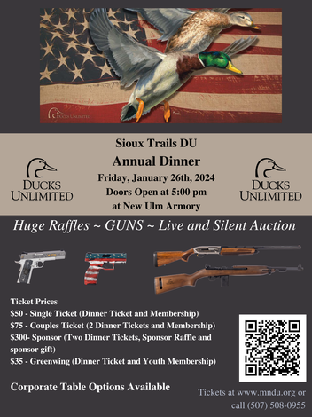 Event Sioux Trails Dinner (New Ulm)
