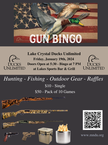 Event Lake Crystal Gun Bingo