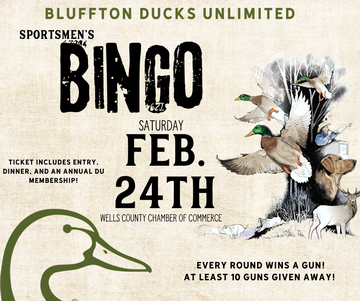 Event Bluffton DU Gun Bingo - SOLD OUT!!!