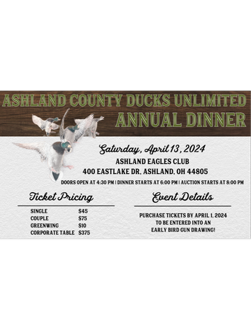 Event Ashland County Banquet