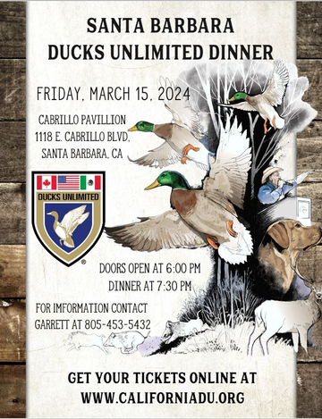 Event Santa Barbara Ducks Unlimited Dinner