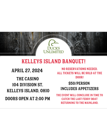 Event Kelleys Island Banquet