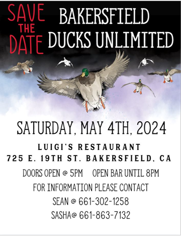 Event Bakersfield Ducks Unlimited Banquet