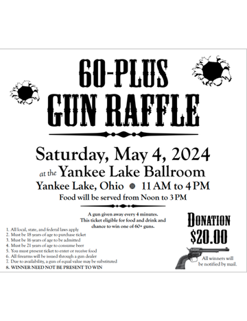 Event Trumbull County Ducks Unlimited in cooperation with The Trumbull Co Federation of Sportsman’s Clubs