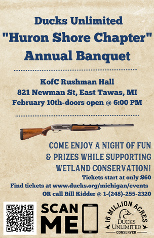 Event Huron Shores Chapter Dinner