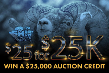 Event 2024 Sheep Show® Auction Credit Raffle