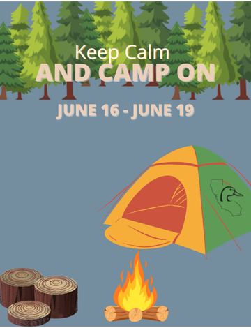 Event Keep Calm and Camp On