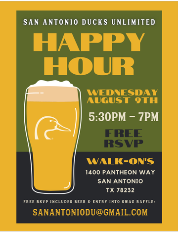 Event San Antonio Happy Hour & Volunteer Social 