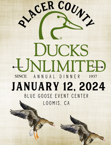 Event Placer County Ducks Unlimited Annual Banquet