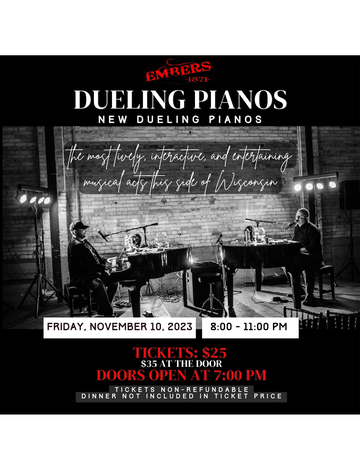 Event Dueling Pianos November 2023
