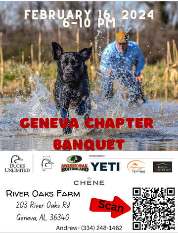 Event Geneva County Ducks Unlimited Sportsman's Banquet- Geneva