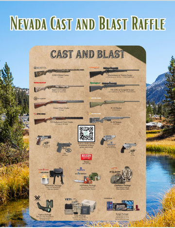 Event Nevada Cast and Blast Raffle