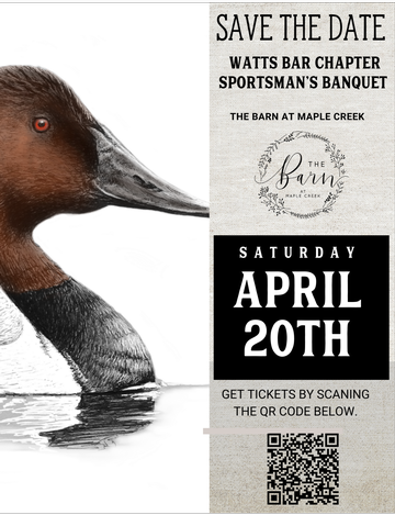 Event Watts Bar Sportsman's Banquet & Auction - Kingston Tn.