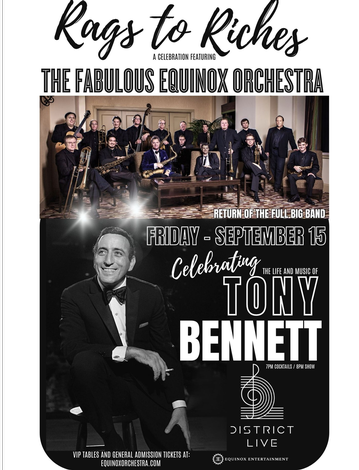 Event Rags To Riches, Celebrating the Life and Music of the Incomparable TONY BENNETT