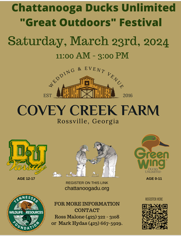 Event Chattanooga Area Greenwing's Youth Event 