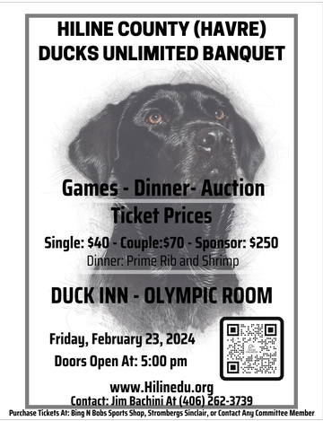 Event Hiline (Havre) Ducks Unlimited Annual Banquet 