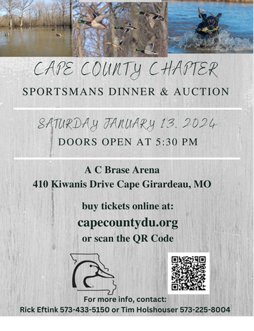 Event Cape Girardeau County Winter Sportsman's Banquet