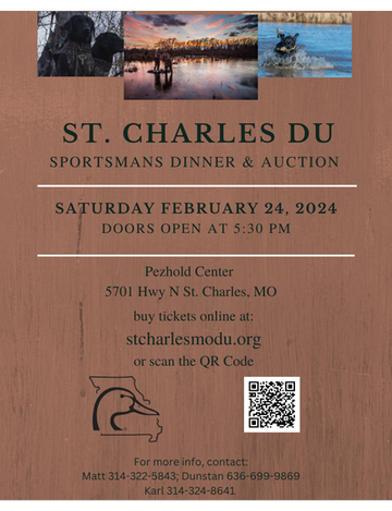 Event St. Charles Dinner. Buy Now!