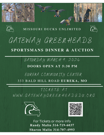 Event Gateway Greenheads Sportsman's Dinner