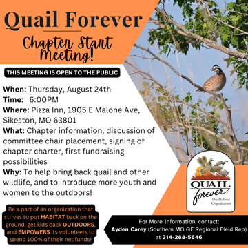 Event Scott and Stoddard County MO Chapter Relaunch
