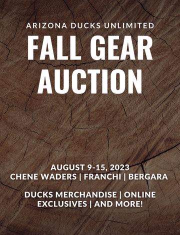 Event AZDU Gearing up for Fall Online Auction