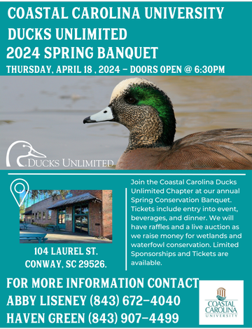 Event Coastal Carolina University Spring Banquet 2024