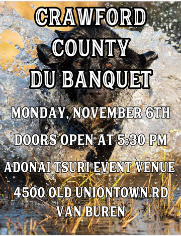 Event Crawford County DU 42nd Annual Membership Banquet - Van Buren