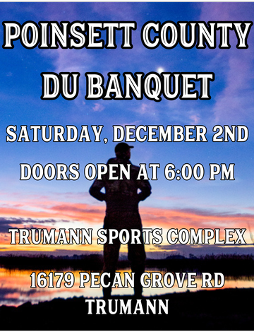 Event Poinsett County DU Membership Banquet - Trumann