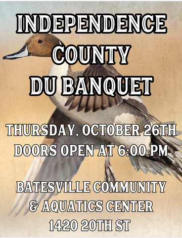 Event Independence County DU Membership Banquet - Batesville