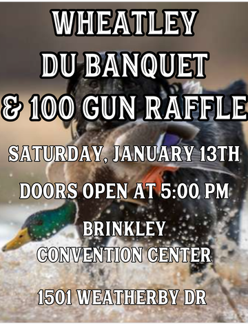Event Wheatley DU Membership Banquet & 100 Gun Drawing