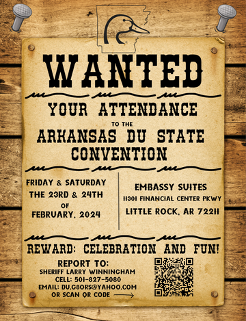 Event Arkansas DU 2024 State Convention - Little Rock